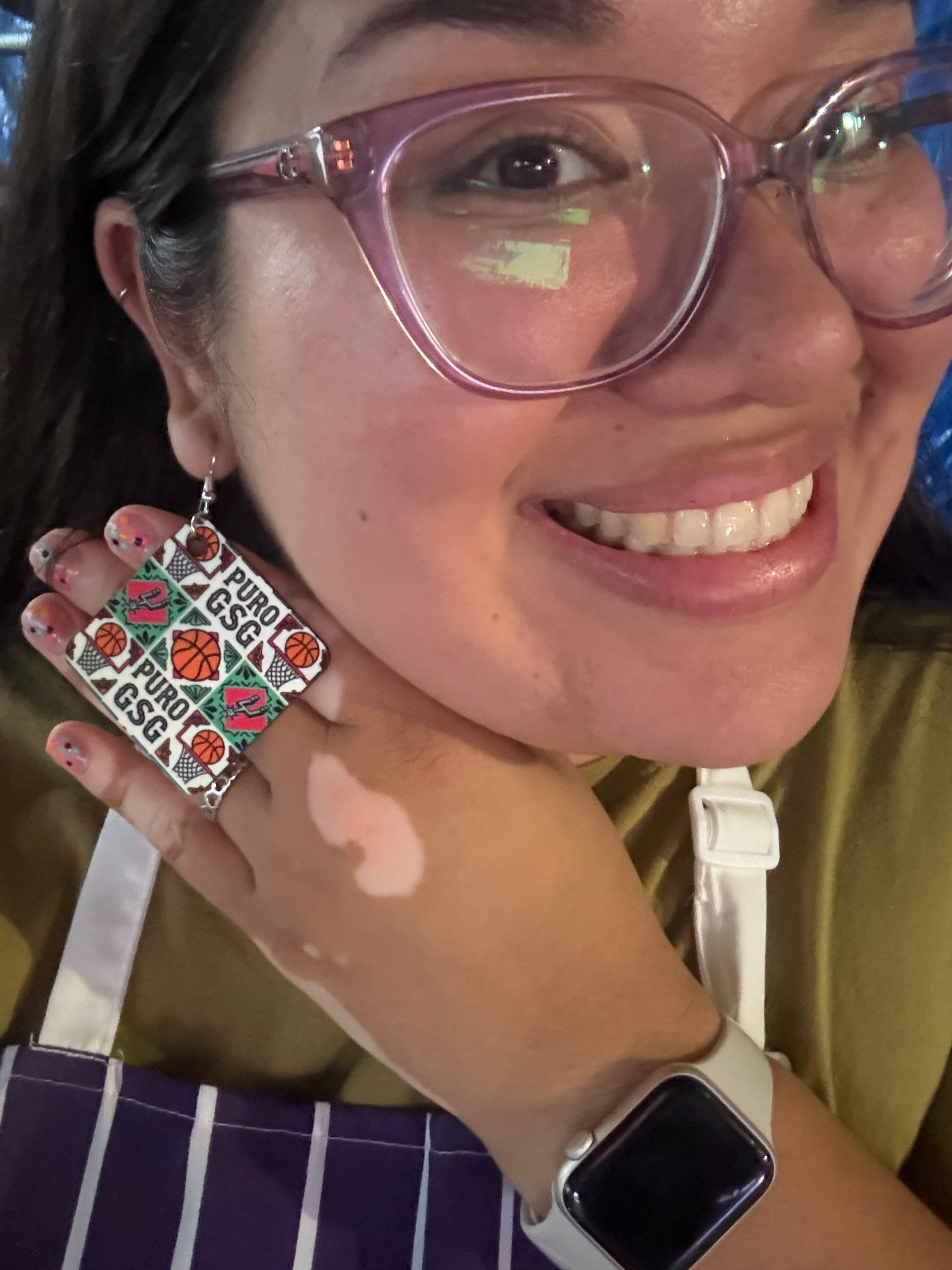 The Daritza Blanco Earrings GSG Collection