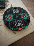 The Jessica Earrings GSG Collection 2'' Double-Side